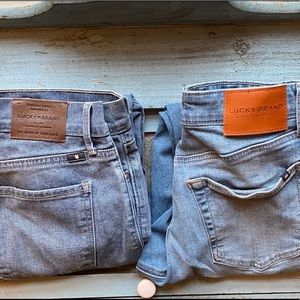 Lot of 2 Lucky Brand jeans size 6